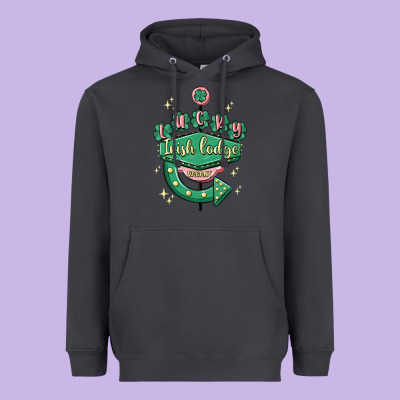 Irish Lodge Vacant Heavyweight Hoodie Designed By Maliassmallbusiness