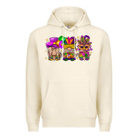 Tofu Mardi Gras Gnomies Cakes Flowers And Balloon Premium Hoodie - BundleAndBundleShop