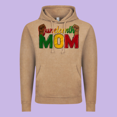 Vintage Hoodie juneteenth mom