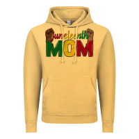 Vintage Mustard juneteenth mom Vintage Hoodie - texasbilliewilder