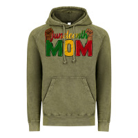 Vintage Olive juneteenth mom Vintage Hoodie - texasbilliewilder