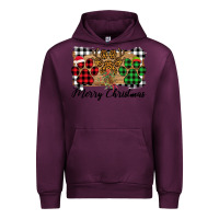 Mauve Wine Merry Christmas Paws Urban Hoodie - Bettercallsaul