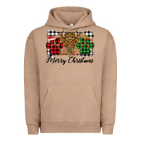 Pigment Burro Merry Christmas Paws Urban Hoodie - Bettercallsaul