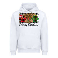 White Merry Christmas Paws Urban Hoodie - Bettercallsaul