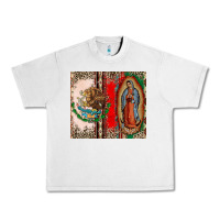 Lunar Rock Virgin Mary Mexican Flag Urban Heavy Tee - CTS Tumbler Store