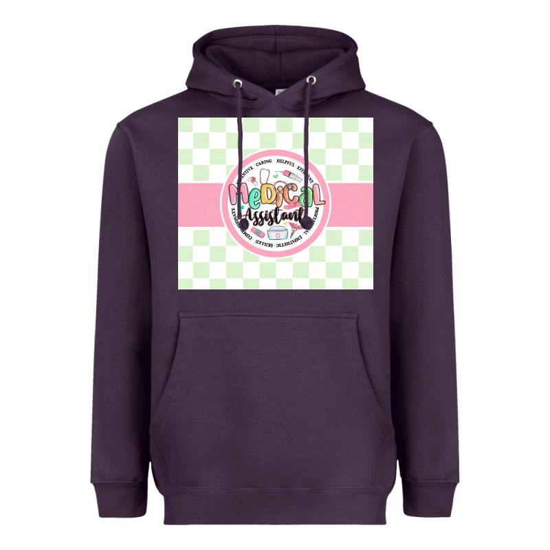 Medical Assistant Nurse Heavyweight Hoodie by MaliasSmallBusiness | Teevron