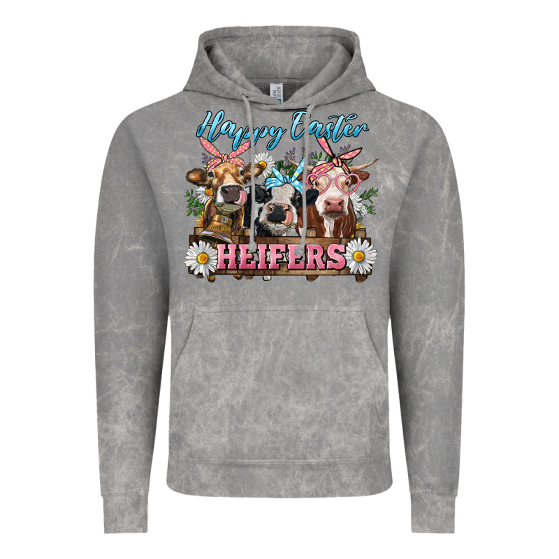Happy Easter Heifers Vintage Hoodie by RanaPortraitStore | Teevron