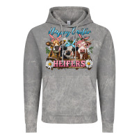 Cloud Rock Happy Easter Heifers Vintage Hoodie - RanaPortraitStore