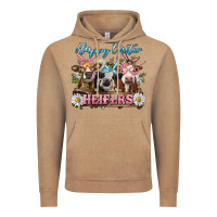 Vintage Coffee Happy Easter Heifers Vintage Hoodie - RanaPortraitStore