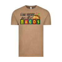 Vintage Coffee I'm Here For The Tacos Vintage Tee - texasbilliewilder