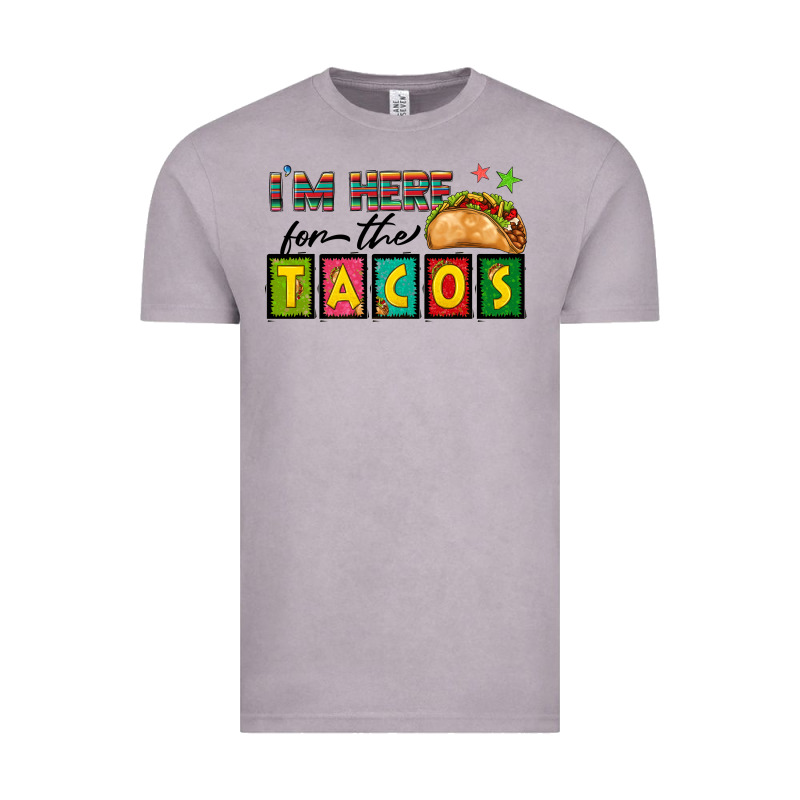 I'm Here For The Tacos Vintage Tee by texasbilliewilder | Teevron