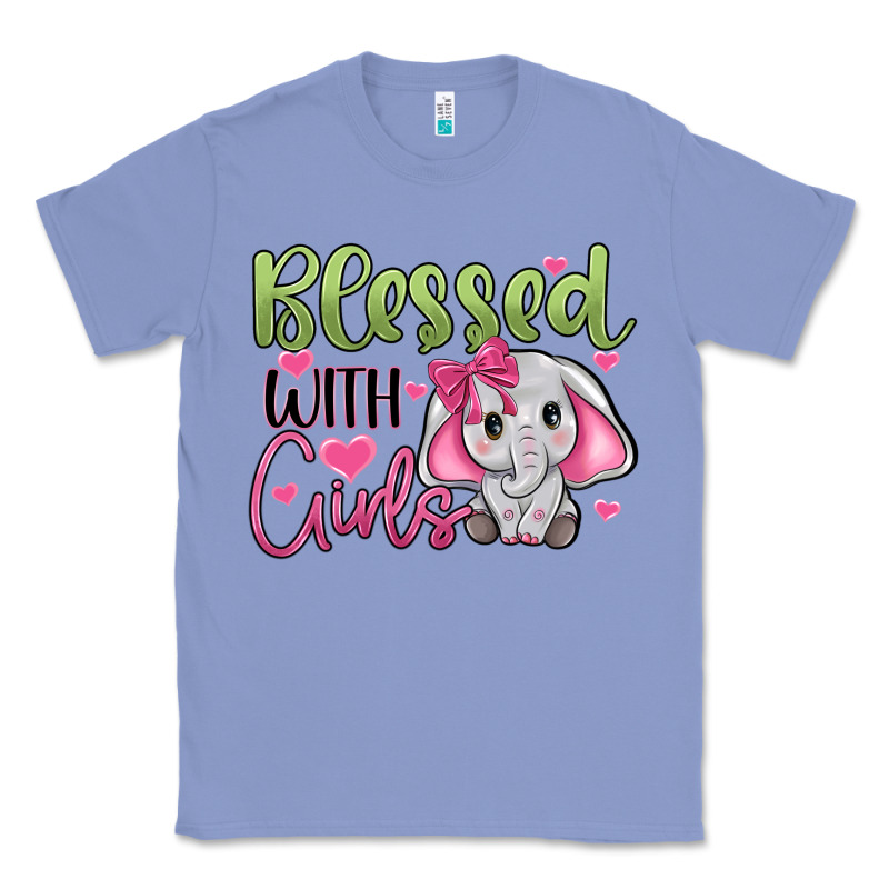 Blessed With Girls Classic Tee by JahusDesignShop | Teevron