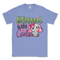 Colony Blue blessed with girls Classic Tee - JahusDesignShop