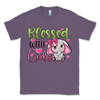 Lavender blessed with girls Classic Tee - JahusDesignShop