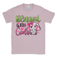 Lilac blessed with girls Classic Tee - JahusDesignShop
