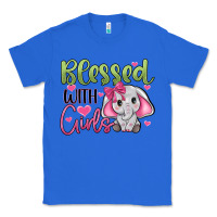 True Royal blessed with girls Classic Tee - JahusDesignShop