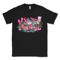 Black breast cancer nurse Classic Tee - AdoDesignShop