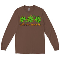 Chestnut shake your shamrocks Long Sleeve Tee - AdoDesignShop