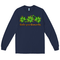 Navy shake your shamrocks Long Sleeve Tee - AdoDesignShop