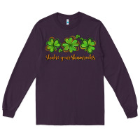 Plum shake your shamrocks Long Sleeve Tee - AdoDesignShop