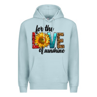 Blue Mist For The Love Of Sunshine Premium Hoodie - BundleAndBundleShop