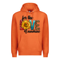 Carrot For The Love Of Sunshine Premium Hoodie - BundleAndBundleShop