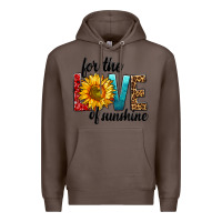 Coffee For The Love Of Sunshine Premium Hoodie - BundleAndBundleShop