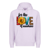 Lilac For The Love Of Sunshine Premium Hoodie - BundleAndBundleShop