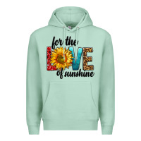 Seafoam For The Love Of Sunshine Premium Hoodie - BundleAndBundleShop