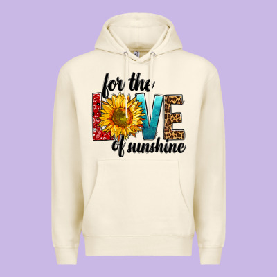 For The Love Of Sunshine Premium Hoodie Designed By Bundleandbundleshop