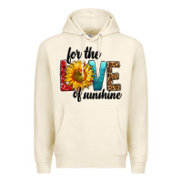 Tofu For The Love Of Sunshine Premium Hoodie - BundleAndBundleShop
