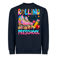 Navy rolling into preschool grade Heavyweight Sweatshirt - texasbilliewilder