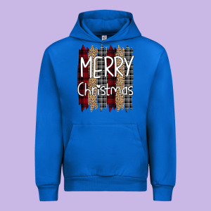 Merry Christmas Leopard Print Urban Hoodie Designed By Bettercallsaul