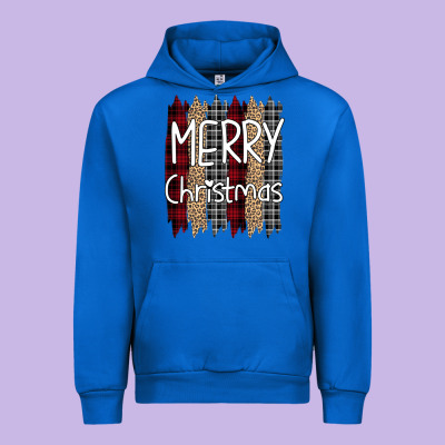 Merry Christmas Leopard Print Urban Hoodie Designed By Bettercallsaul