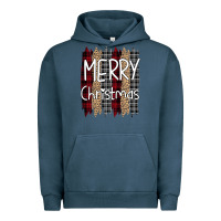 Pigment Midnight Navy merry christmas leopard print Urban Hoodie - Bettercallsaul