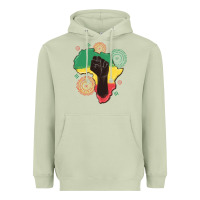Matcha africa map Heavyweight Hoodie - MaliasSmallBusiness