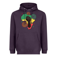 Plum africa map Heavyweight Hoodie - MaliasSmallBusiness