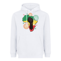 White africa map Heavyweight Hoodie - MaliasSmallBusiness
