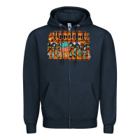 Navy thankful mama Zipper Hoodie - JahusDesignShop