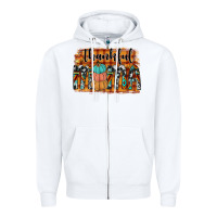 White thankful mama Zipper Hoodie - JahusDesignShop