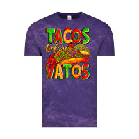 Cloud Purple tacos before vatos Vintage Tee - Zillion Design Studio