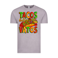 Vintage Zinc tacos before vatos Vintage Tee - Zillion Design Studio