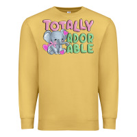 Antique Gold totally adorable Premium Sweatshirt - MaliasSmallBusiness