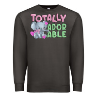 Smoke totally adorable Premium Sweatshirt - MaliasSmallBusiness