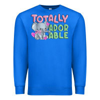True Royal totally adorable Premium Sweatshirt - MaliasSmallBusiness