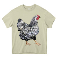 Mossy wyandotte chicken Heavy Core Tee - LillyAllenDesigns