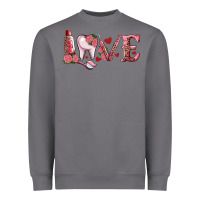 Valentines Day Dental Love Heavyweight Sweatshirt | Teevron