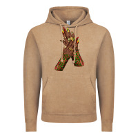 Vintage Coffee juneteenth nail art with afro hand Vintage Hoodie - texasbilliewilder