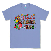 Colony Blue i believe in santa paws Classic Tee - AdoDesignShop