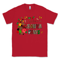 Red i believe in santa paws Classic Tee - AdoDesignShop